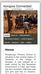 Mobile Screenshot of kongwaconnected.org